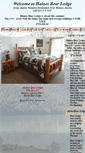Mobile Screenshot of hainesbearlodge.com